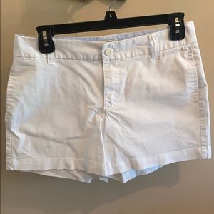 Gap White Khaki Shorts